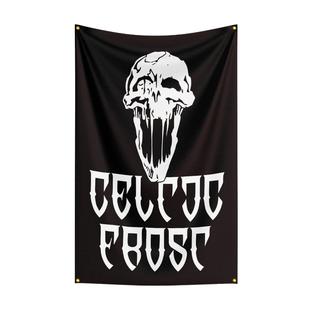 Celtic Frost Heavy Rock Band Flag – 3x5 Ft Polyester Digital Printed Banner for Bedroom, Wall Art & Outdoor Tapestry Decoration - Premium flag from Lizard Vigilante - Just $15.99! Shop now at Lizard Vigilante