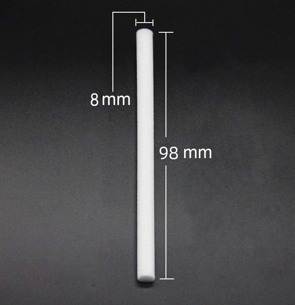 30 Pcs/Pack Humidifier Filter Cotton Refill Travel Mini Humidifier Filters Sticks Car Humidifier Replacement Parts