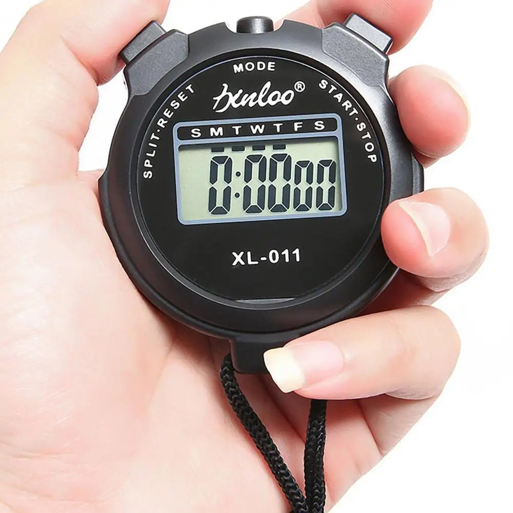 Handheld Sports Stopwatch Track Coach Digital Fitness Stop Watch Timer Counter Multifunctional Stopwatch Electronic Counter - Premium  from Lizard Vigilante - Just $17.89! Shop now at Lizard Vigilante