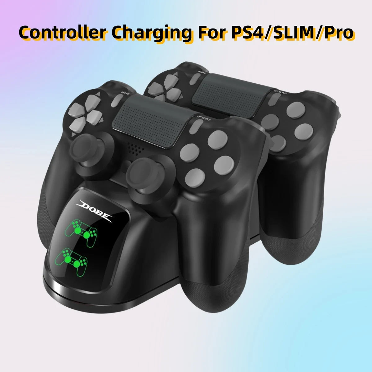 PS4 Controller Charger Dock Station by DUTRIEUX - Premium video game controller from Lizard Vigilante - Just $25.99! Shop now at Lizard Vigilante