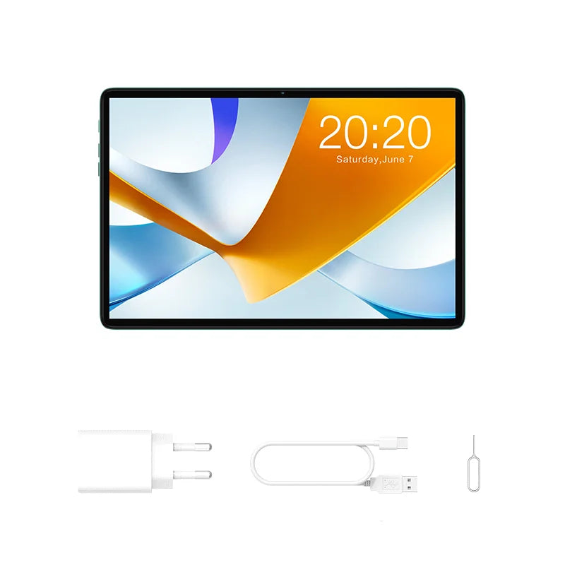 Teclast T50 Plus Tablet, 11 Inches, Unisoc T620, 8 Cores, (6Gb+10Gb)Max.16Gb Ram, 256Gb Rom, 4g Network, Dual Sim, Android 14, 8000Mah, 1920X1200 Ips, Wifi