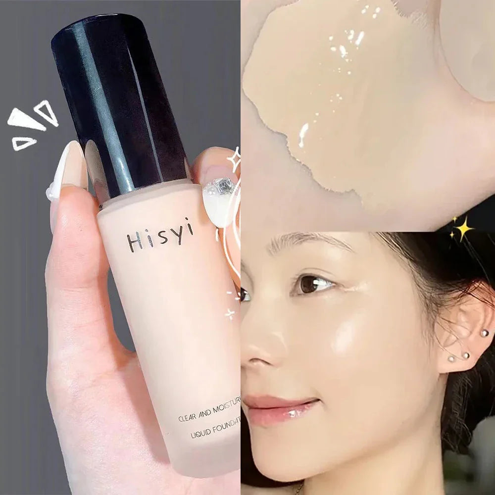 Liquid Foundation High Coverage Makeup Base Lasting Concealer BB Cream Waterproof Oil-Control Face Foundation Makeup Cosmetics