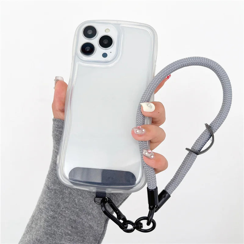 8mm Thick Anti-lost Mobile Phone Lanyard Crossbody Detachable Neck Cord Outdoor Sturdy And Durable Hanging Wrist Strap - Premium  from Lizard Vigilante - Just $4.99! Shop now at Lizard Vigilante