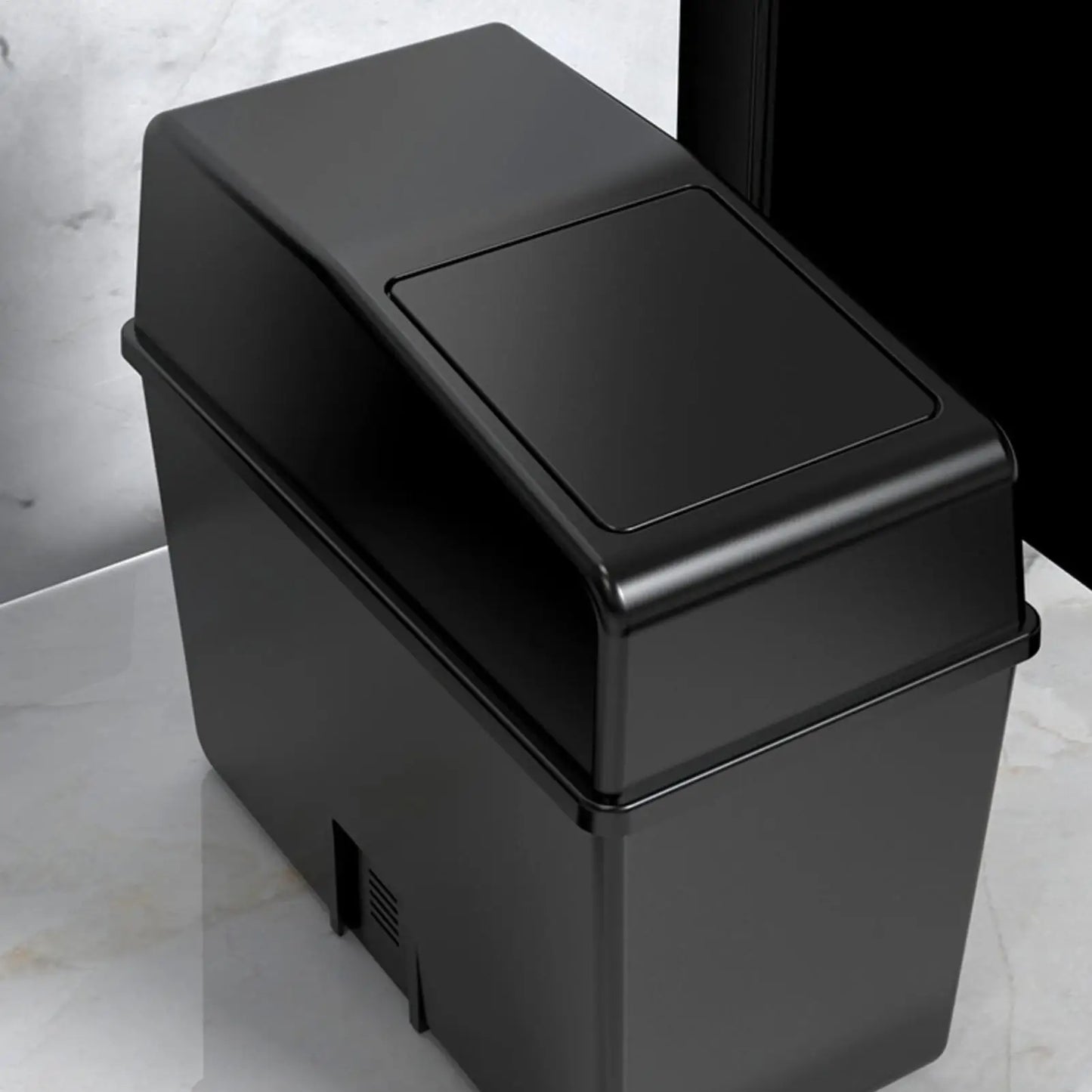 Trash Bin for Car Trash Can Garbage Box Car Trash Can with Lid Waterproof Dustbin Garbage Container for Vehicles SUVs Trucks