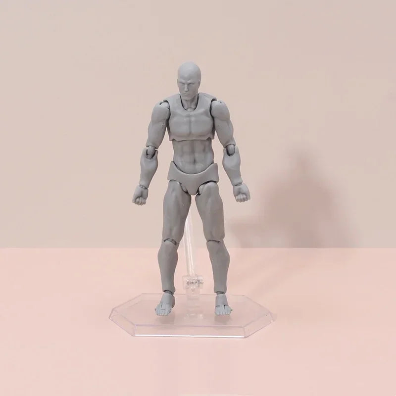 Articulated Human Figma Figurine Drawing Sketch People Statues Art Painting Joint Figurine Sculpture Decoration Desk Accessories