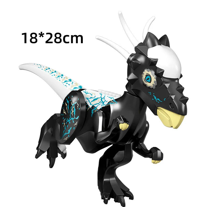 Dinosaurs Figures Bricks Building Blocks Velociraptor Jurassic Dino World Large T-Rex Triceratops Indominus Rex Toys For Kids - Premium toys from Lizard Vigilante - Just $1.99! Shop now at Lizard Vigilante