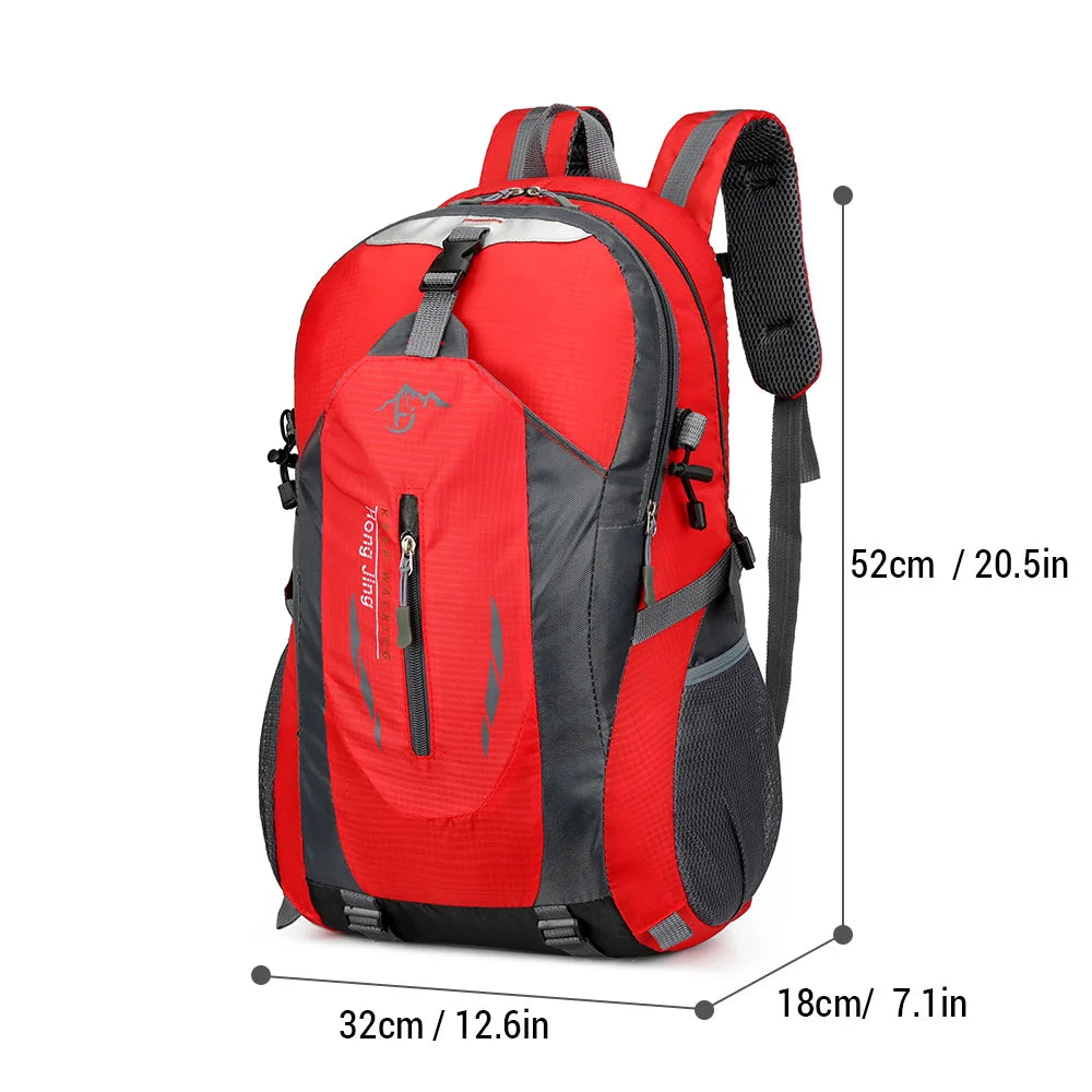 40L Waterproof Hiking Backpack | Lightweight & Durable for Adventure - Premium backpack from Lizard Vigilante - Just $23.99! Shop now at Lizard Vigilante