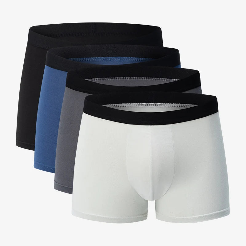 Bold Basics 10-Pack Men's Plus-Size Boxer Shorts – Ultimate Comfort, Style, and Versatility for Modern Men - Premium boxer shorts from Lizard Vigilante - Just $34.88! Shop now at Lizard Vigilante