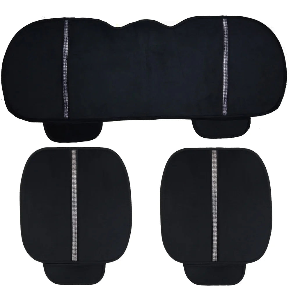 Premium Artificial Fur Car Seat Covers for Renault Kadjar F3 X45 - Front & Rear Velvet Cushions - Premium seat covers from Lizard Vigilante - Just $14.99! Shop now at Lizard Vigilante