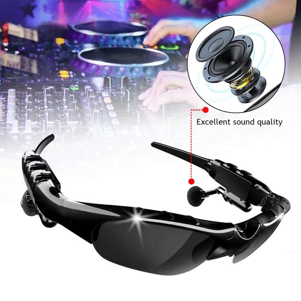 5.0 Smart Bluetooth Audio Glasses Outdoor Sports Cycling Surround Sound Headphones Listen To Music Call Polarized Sunglasses - Premium sunglasses from Lizard Vigilante - Just $19.99! Shop now at Lizard Vigilante