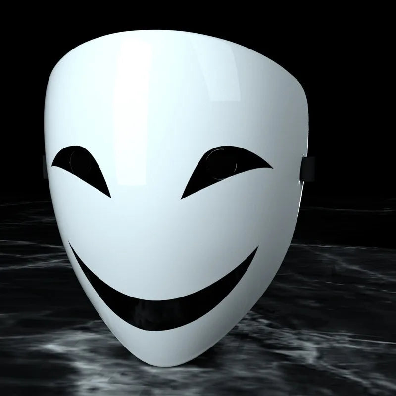 Leech Smile Ghostface Riot Mask Full-Face Horror Panic Edition