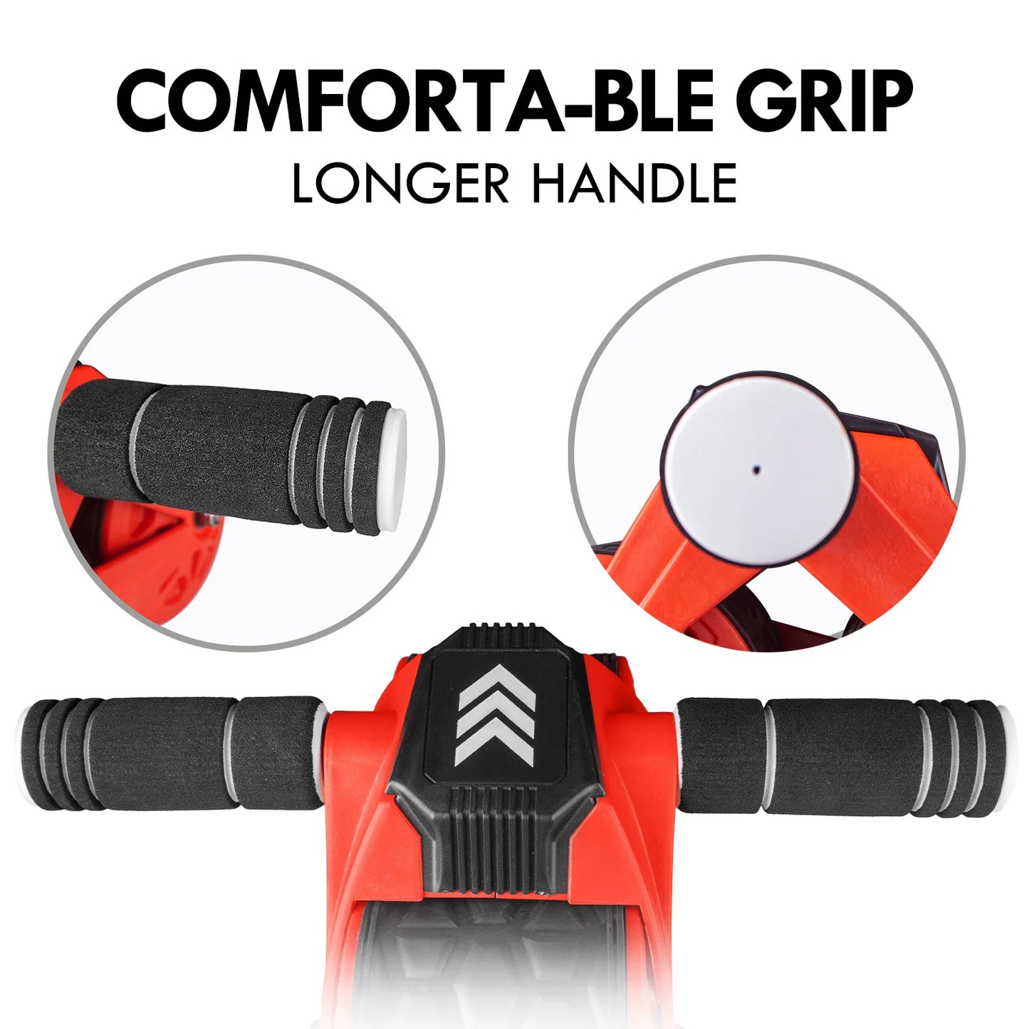 Automatic Rebound Ab Wheel Roller with Intelligent Display & Knee Pad – Ultimate Core Trainer for Effective Ab Workouts - Premium ab trainer from Lizard Vigilante - Just $38.88! Shop now at Lizard Vigilante