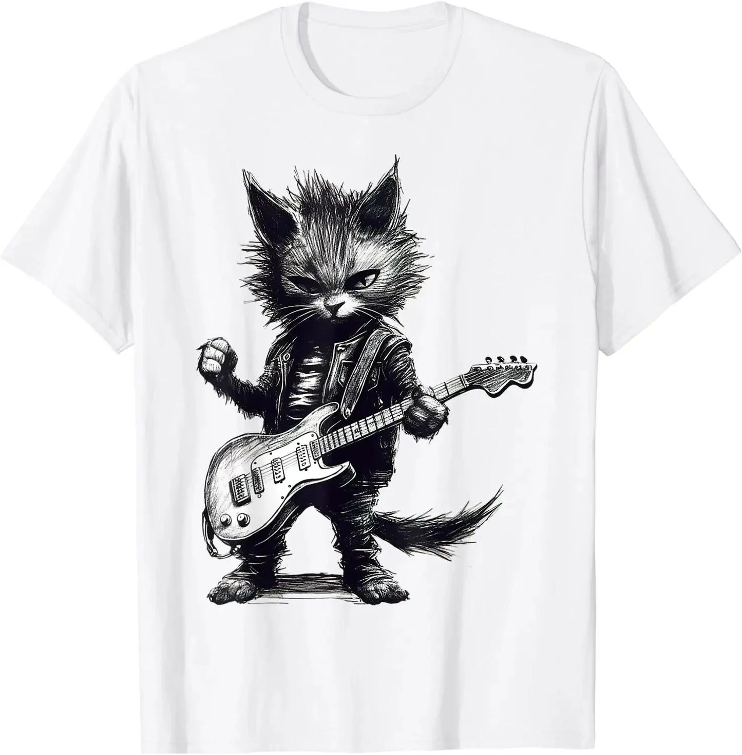 2024 Rock 'n' Roll Rebel Women's Graphic T-Shirt – Iconic Style Meets Summer Casual Vibes - Premium T-shirt from Lizard Vigilante - Just $23.88! Shop now at Lizard Vigilante