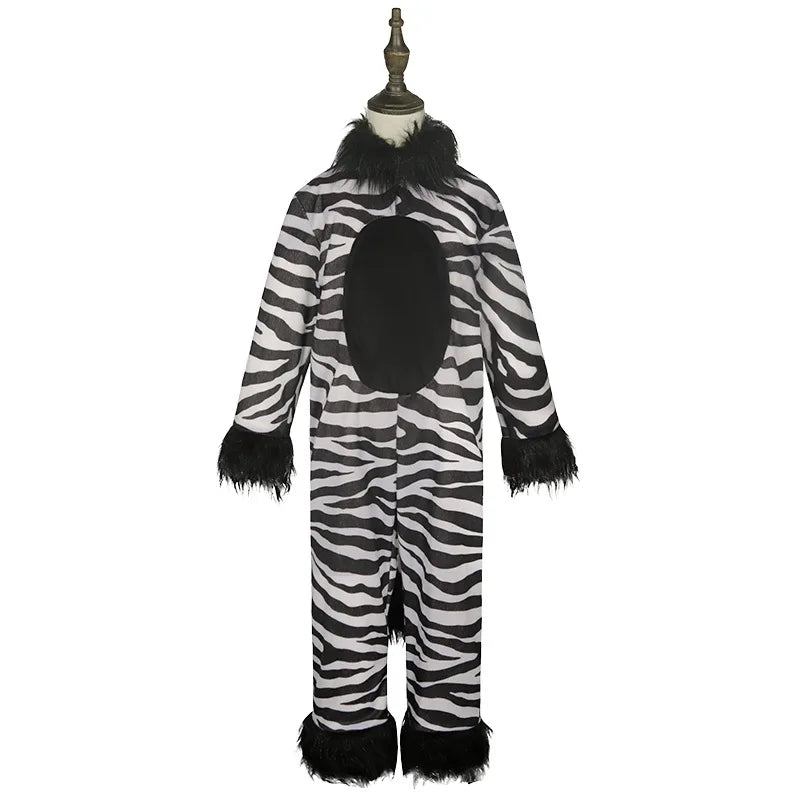 Adorable Zebra Costume for Kids – Perfect for Halloween and Stage Performances - Premium zebra costume from Lizard Vigilante - Just $31.88! Shop now at Lizard Vigilante