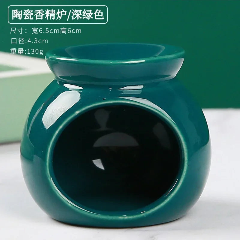 Essential Oil Burners Wax Melt Warmer Aromatherapies Aromas Diffuser Furnaces Ceramics Tealight Holder Decors
