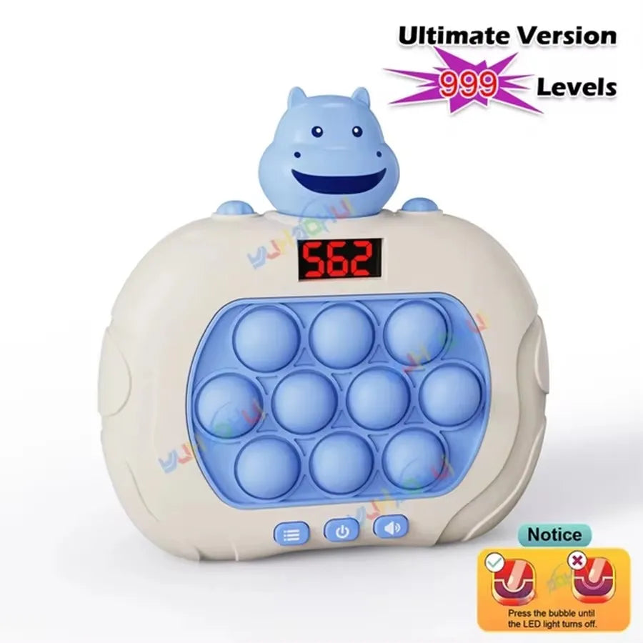 999 Levels Electronic Pop Light Quick Push Game Console - Premium game from Lizard Vigilante - Just $19.88! Shop now at Lizard Vigilante