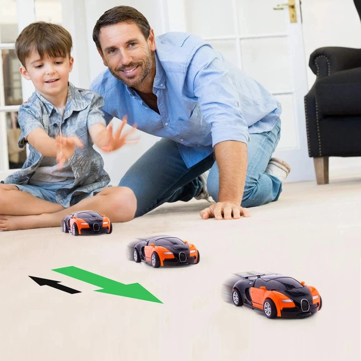 One-Click Transforming Robot Toy Car – Interactive Diecast Shape-Shifting Model for Kids - Premium toy from Lizard Vigilante - Just $23.88! Shop now at Lizard Vigilante