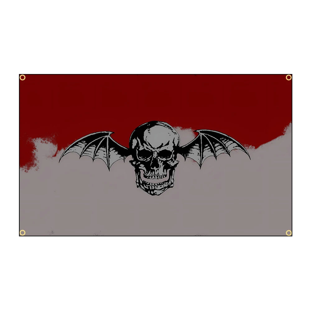 Avenged Sevenfold Heavy Rock Band Flag - 3x5FT Polyester Printed Banner for Decoration - Premium flag from Lizard Vigilante - Just $15.99! Shop now at Lizard Vigilante