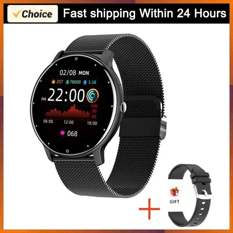 LIGE Smart band Watch Men Real-time Weather Forecast Activity Tracker Watches Sports Ladies Smart Watch Women For Xiaomi Watch