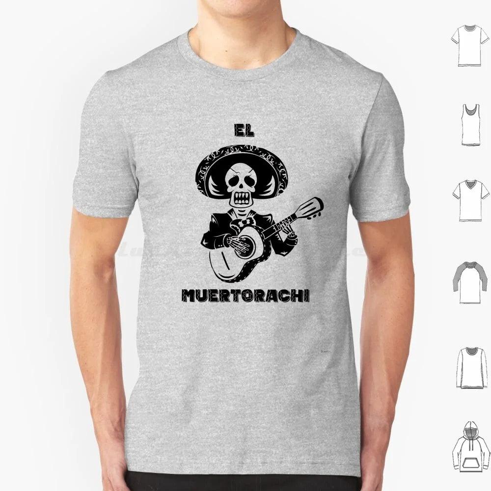 El Muertorachi T Shirt Men Women Kids 6xl El Mariachi Mexico Mexican Guitar Guitar Player Death Dead Day Of The Dead Skull - Premium T-Shirt from DS - Just $22.99! Shop now at Lizard Vigilante