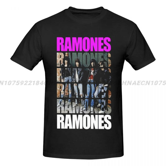 Ramones Graphic T-Shirt Punk Rock Unisex Men T Shirt New Fashion Print Slim Fit T Shirt O Neck Top Quality COTTON Tops Tees - Premium t-shirt from Lizard Vigilante - Just $23.99! Shop now at Lizard Vigilante