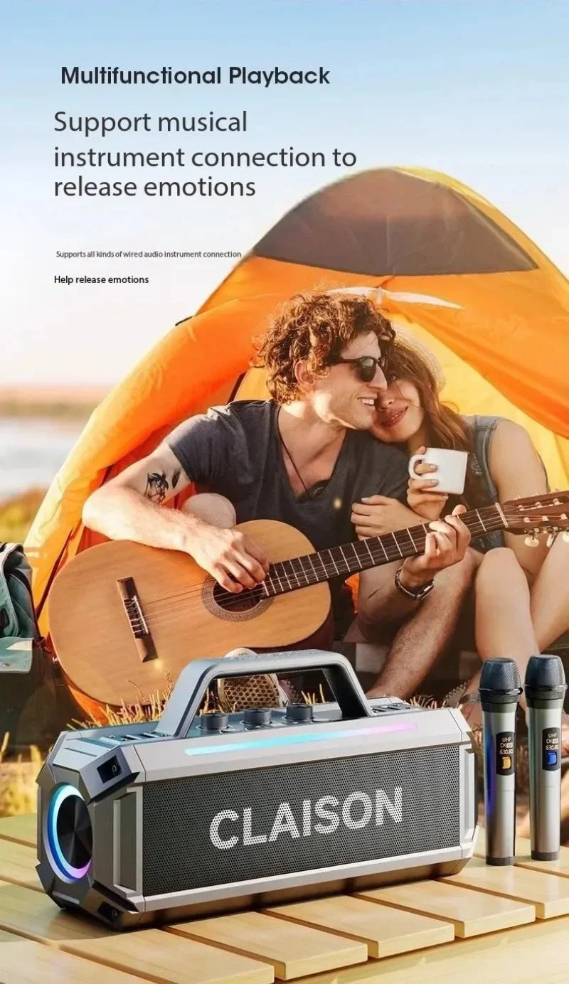 300W High-power Outdoor Wireless Bluetooth Speaker with Speaker Portable Ipx6 Waterproof Outdoors Loudspeaker for Party Outdoors