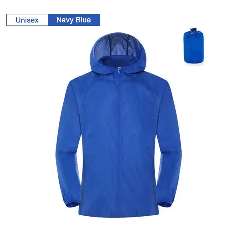 Camping Waterproof Jacket Men Women Windbreaker Men Raincoat Rain Jacket Men Waterproof Hiking Climbing Clothes Sun Protection