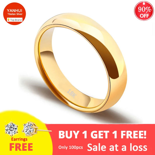 Simple Promise Ring | Unisex Stainless Steel Gold Ring | Wedding Band - Premium ring from Lizard Vigilante - Just $38.88! Shop now at Lizard Vigilante