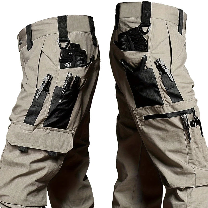 Riot-Ready Recon Multi-Pocket Tactical Cargo Pants