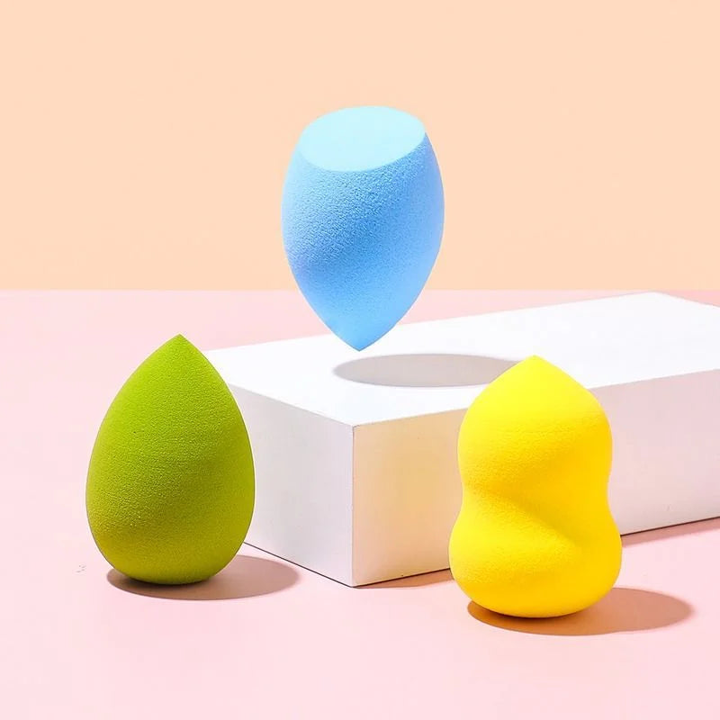 1pcs cosmetic powder puff soft and smooth women's makeup foundation sponge beauty makeup tool accessories drop-shaped