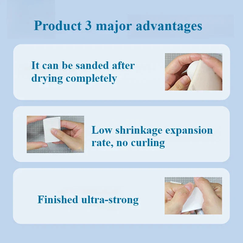 100g/200g/500g/ Set AB Stone Sculpture Clay Strong Waterproof Can Be Polished Ultra-low Expansion Without Volume Edge Color Clay