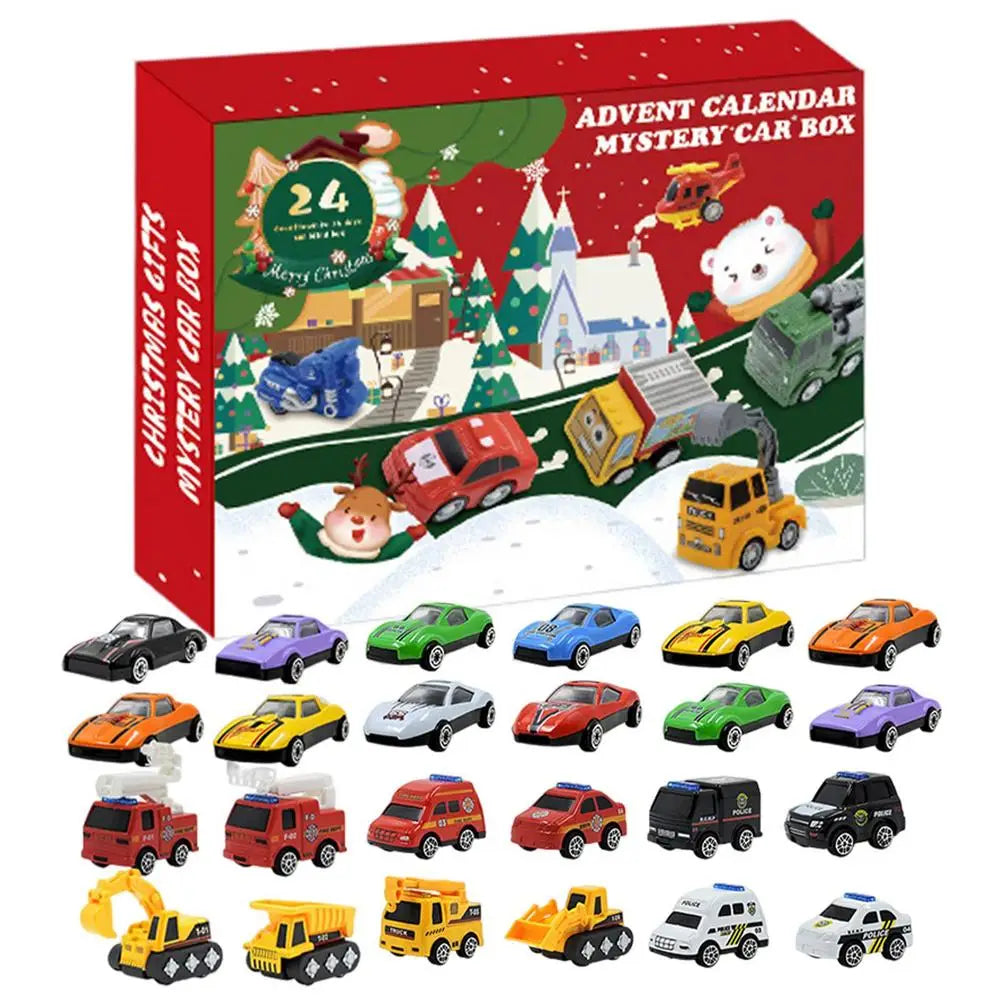 24-Day Christmas Countdown Car Advent Calendar – Kids Toy Cars, Digital Racing & Holiday Fun, Perfect Christmas Gift - Premium calendar from Lizard Vigilante - Just $28.88! Shop now at Lizard Vigilante