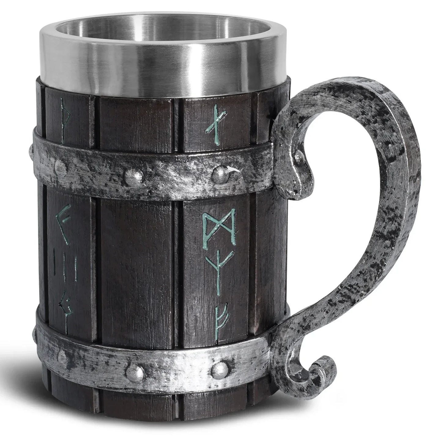 Medieval Viking Retro 3D Sword Skull Beer Mug With Stainless Steel Insert Resin Big Capacity Coffee Cups Men's Halloween Gift - Premium  from Lizard Vigilante - Just $63.99! Shop now at Lizard Vigilante
