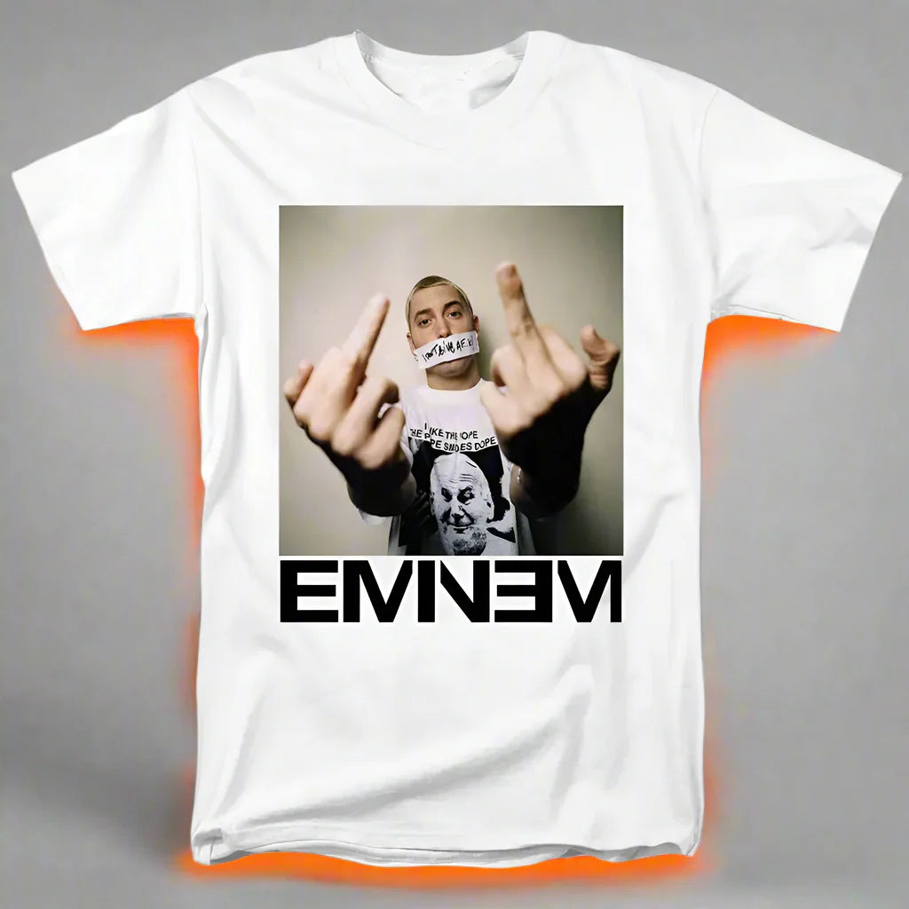 Eminem 2024 Streetwear Revolution Tee – Hip Hop Inspired Casual T-Shirt for Men, Women & Kids – Summer Edition - Premium tee from Lizard Vigilante - Just $23.88! Shop now at Lizard Vigilante