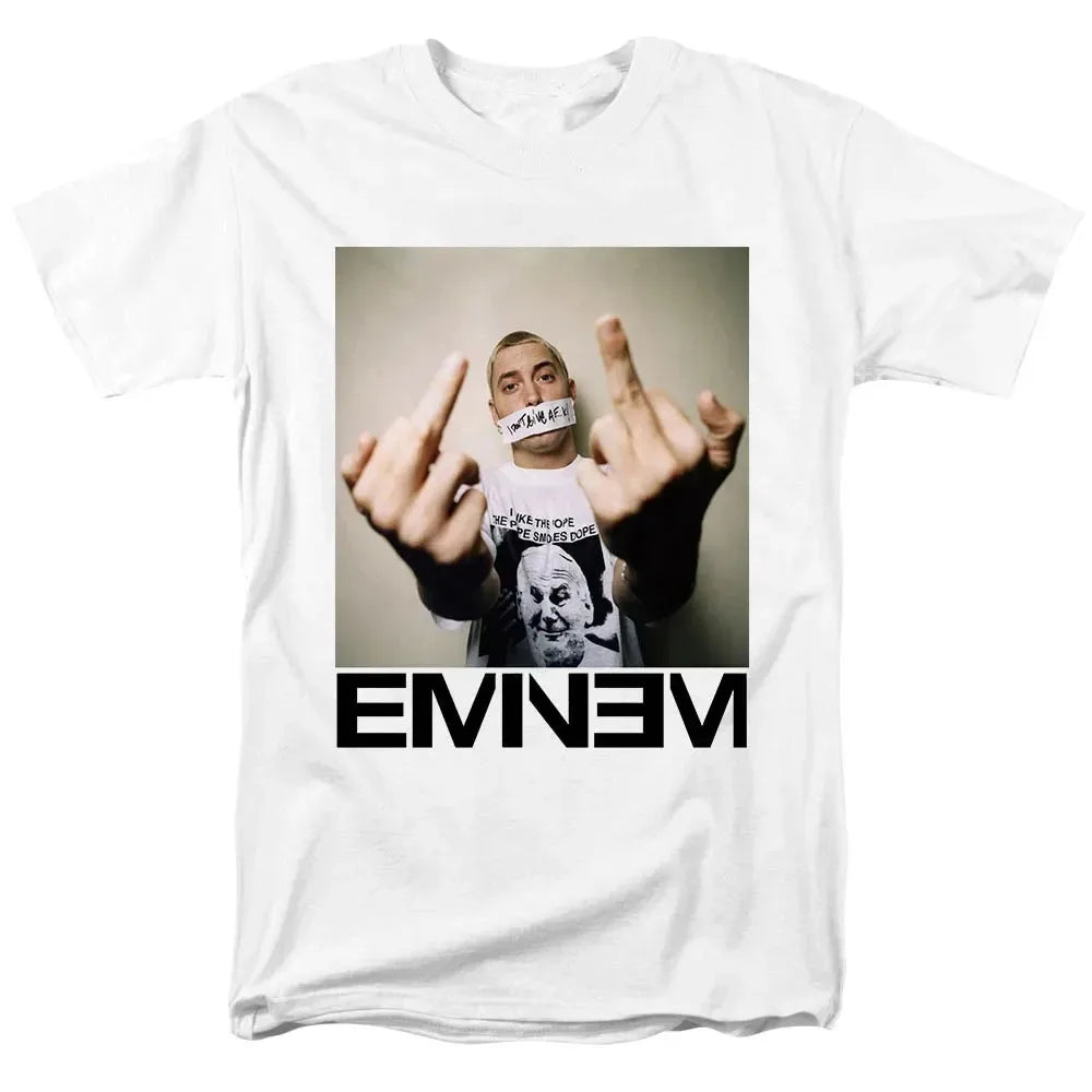 Eminem 2024 Streetwear Revolution Tee – Hip Hop Inspired Casual T-Shirt for Men, Women & Kids – Summer Edition - Premium tee from Lizard Vigilante - Just $23.88! Shop now at Lizard Vigilante