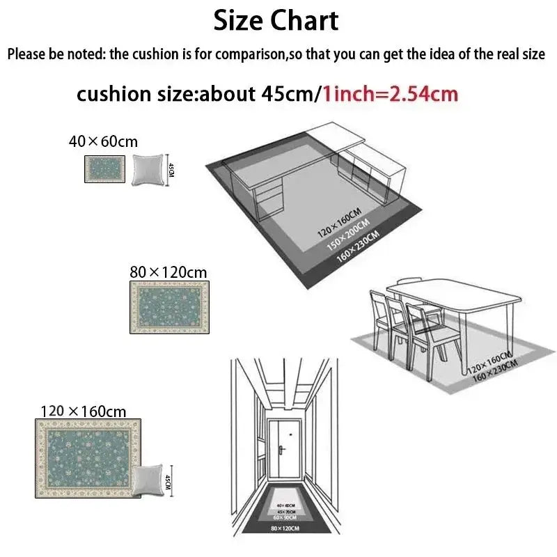 Soft Plush Rug – Fluffy Area Rug for Bedroom, Nursery & Living Room