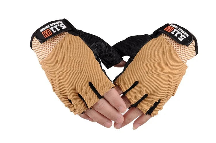 LUXXETON Tactical Gloves - Unisex Anti-Skid Combat Fighting Outdoor Sports Finger Mittens - Premium gloves from Lizard Vigilante - Just $17.88! Shop now at Lizard Vigilante