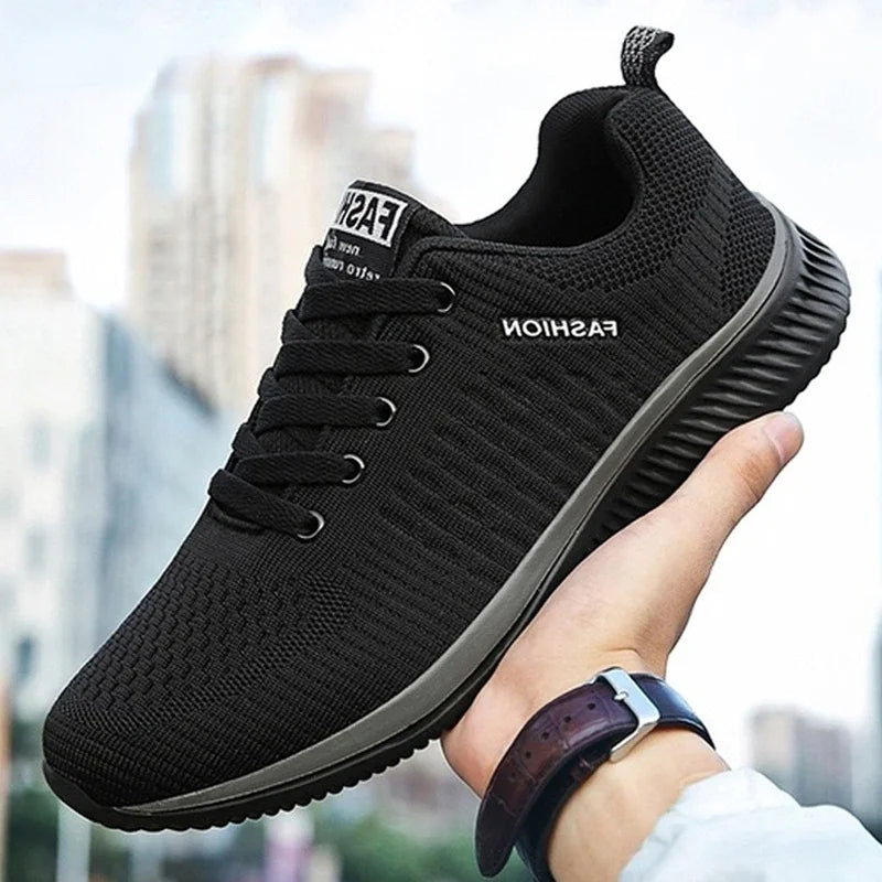 Men’s AirFlow Sport Sneakers | Ultra-Breathable Lightweight Running and Walking Shoes for Casual Comfort - Premium shoes from Lizard Vigilante - Just $15.99! Shop now at Lizard Vigilante