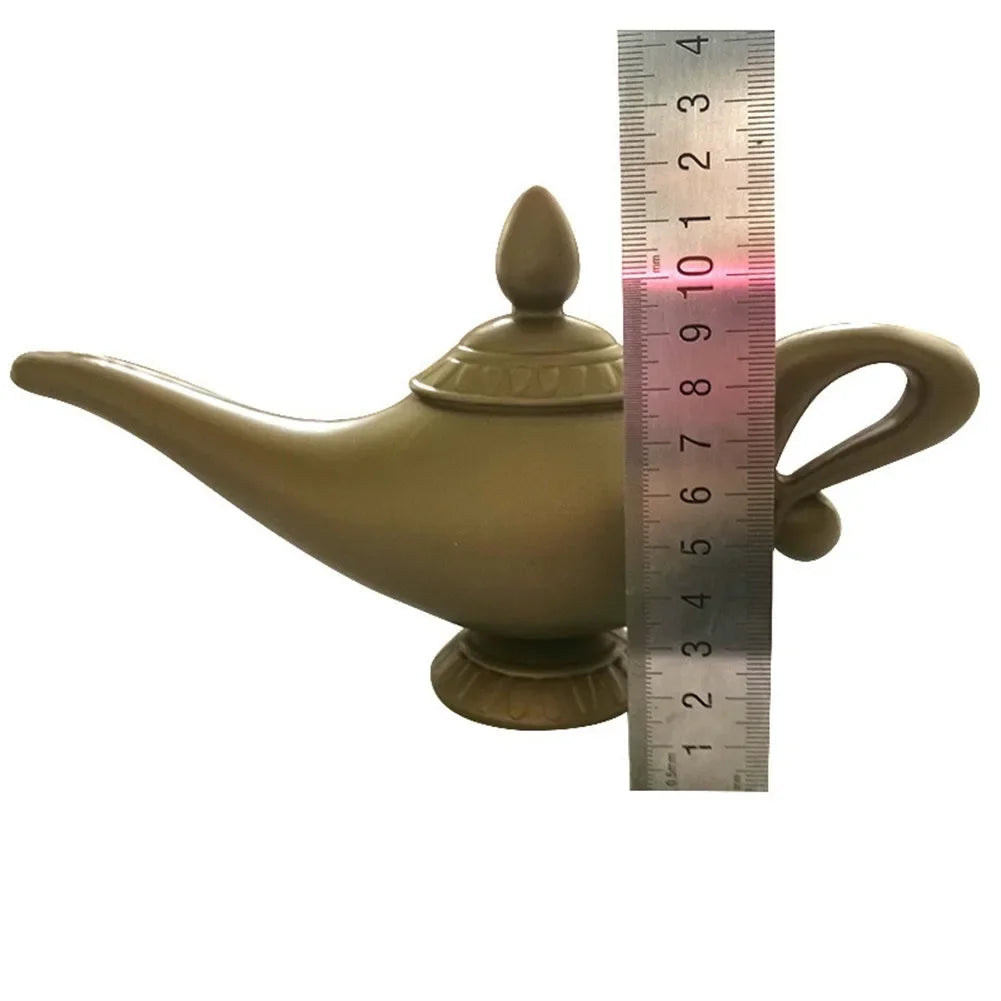 Aladdin Genie Lamp Cartoon Movie Costume Props Halloween Christmas Tea Pot Cartoon Genie Lamp Shape Party Ornament Figurine - Premium prop from Lizard Vigilante - Just $19.99! Shop now at Lizard Vigilante