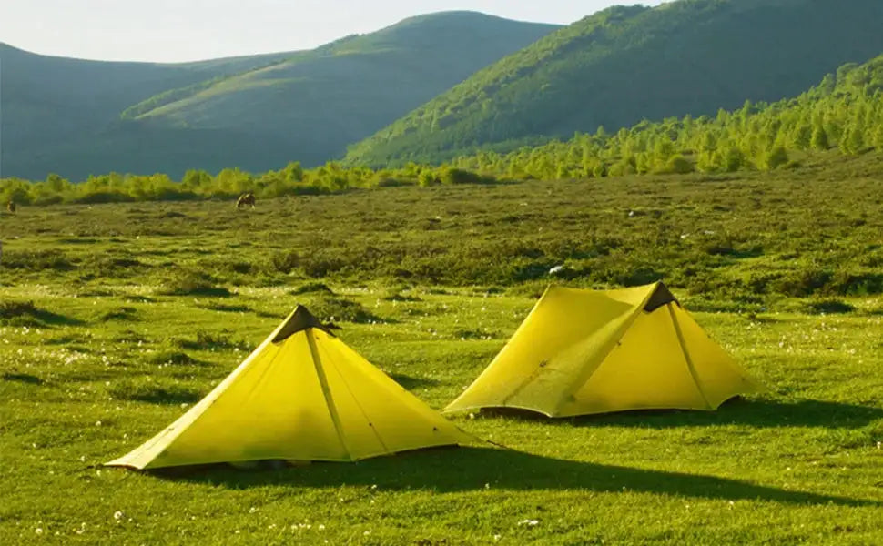 3F UL Gear Lanshan1 Ultralight Tent 3/4 Season Portable Backpacking Tent for 1p Double Layer Tent for Camping, Climbing, Hiking
