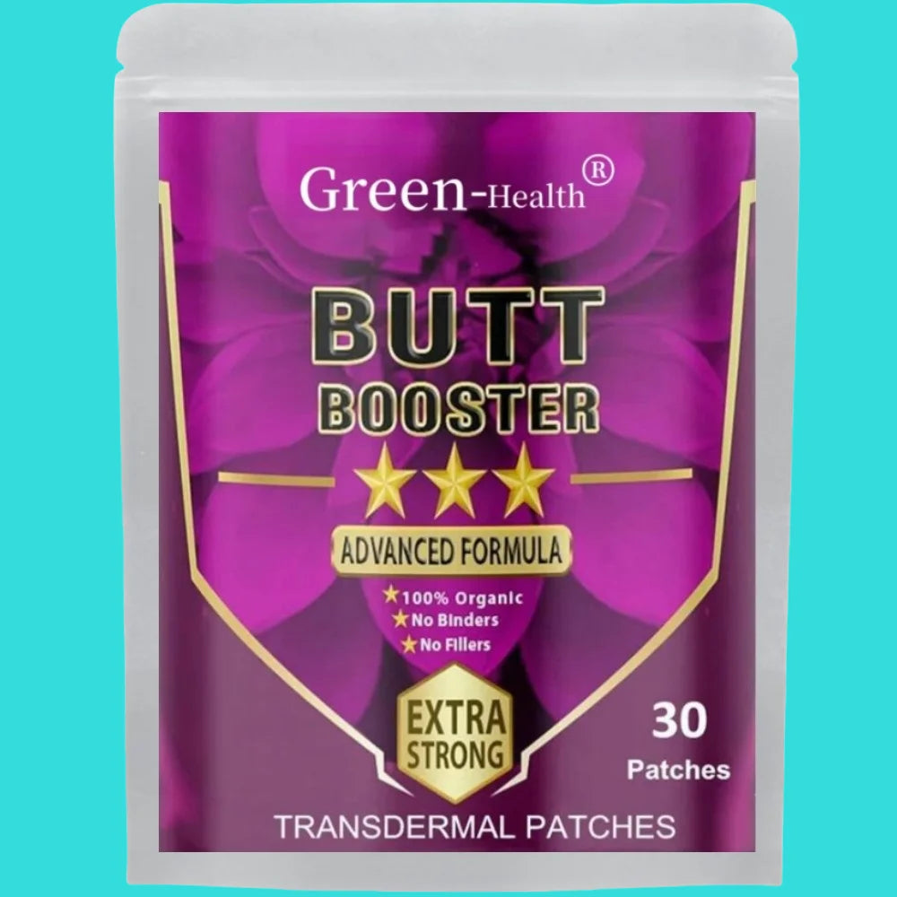 Butt Enhancement Transdermal Patches – Booty Enlargement Patches for Shape, Lift, and Firmness (30 Patches) - Premium transdermal patches from Lizard Vigilante - Just $12.99! Shop now at Lizard Vigilante