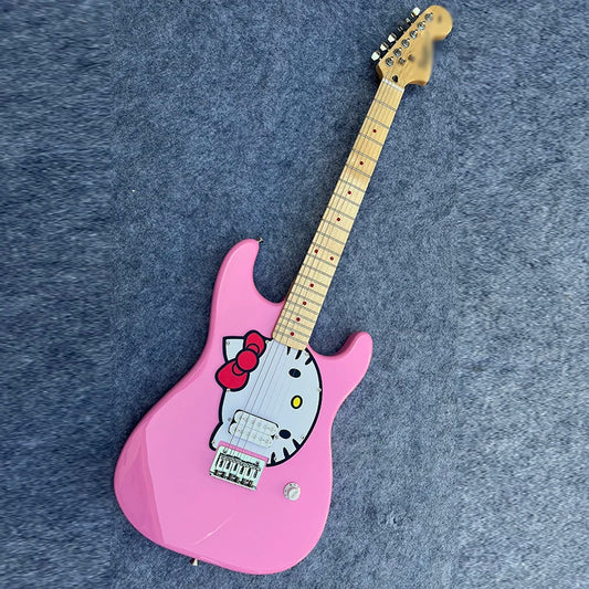 Famous Sq Electric Guitar, Girl Pink Surface, Made of Professional Wood, Good Timbre, free delivery to a good home. - Premium electric guitar from Lizard Vigilante - Just $328.99! Shop now at Lizard Vigilante