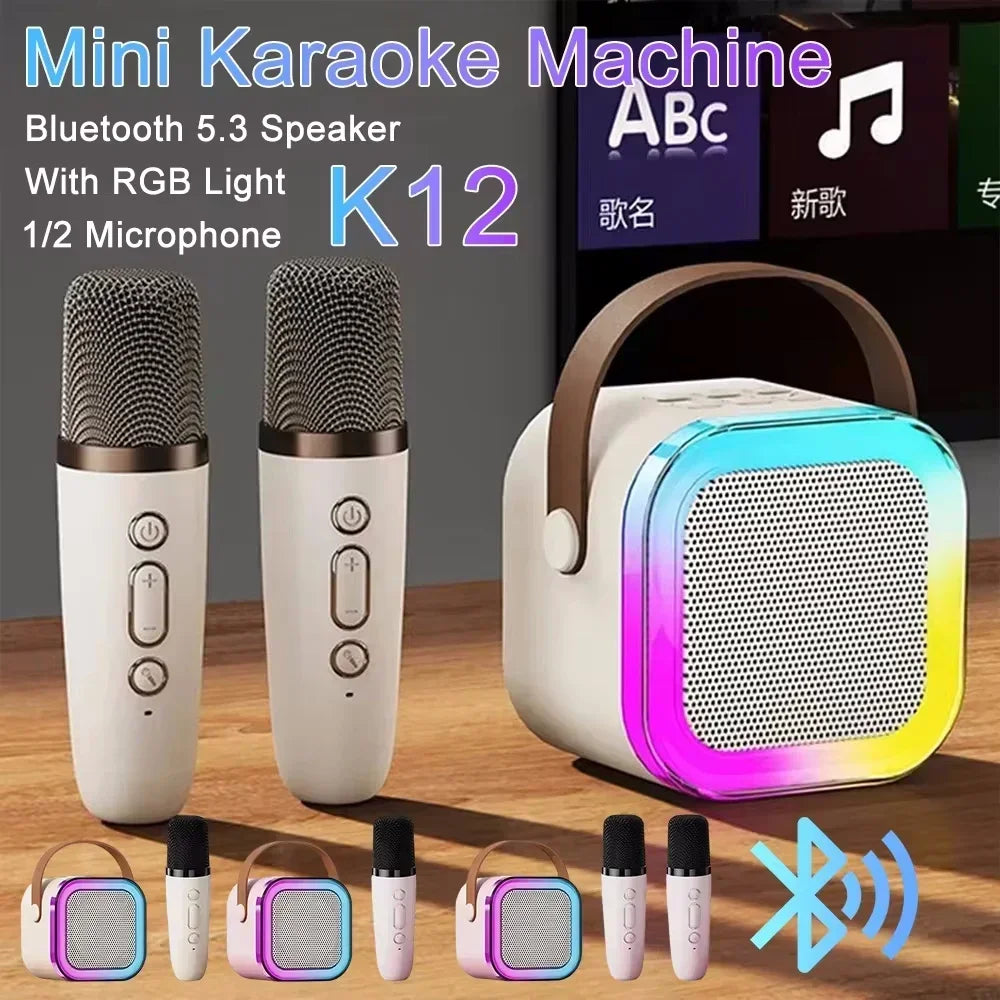 Wireless Bluetooth singing karaoke speaker microphone speaker microphone home family ktv integrated mobile phone handheld