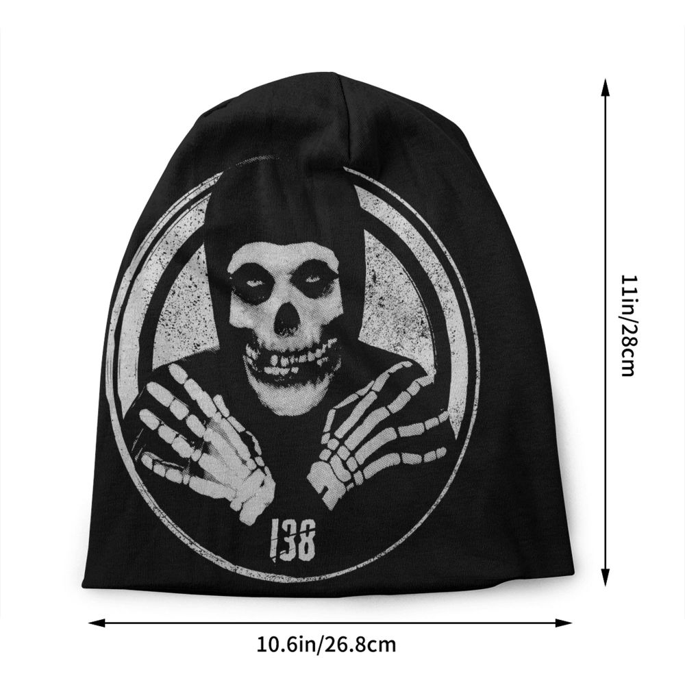 Misfits Horror Punk Rock Knit Beanie – Unisex Winter Skull Cap for Men & Women - Premium beanie from dsers - Just $19.99! Shop now at Lizard Vigilante