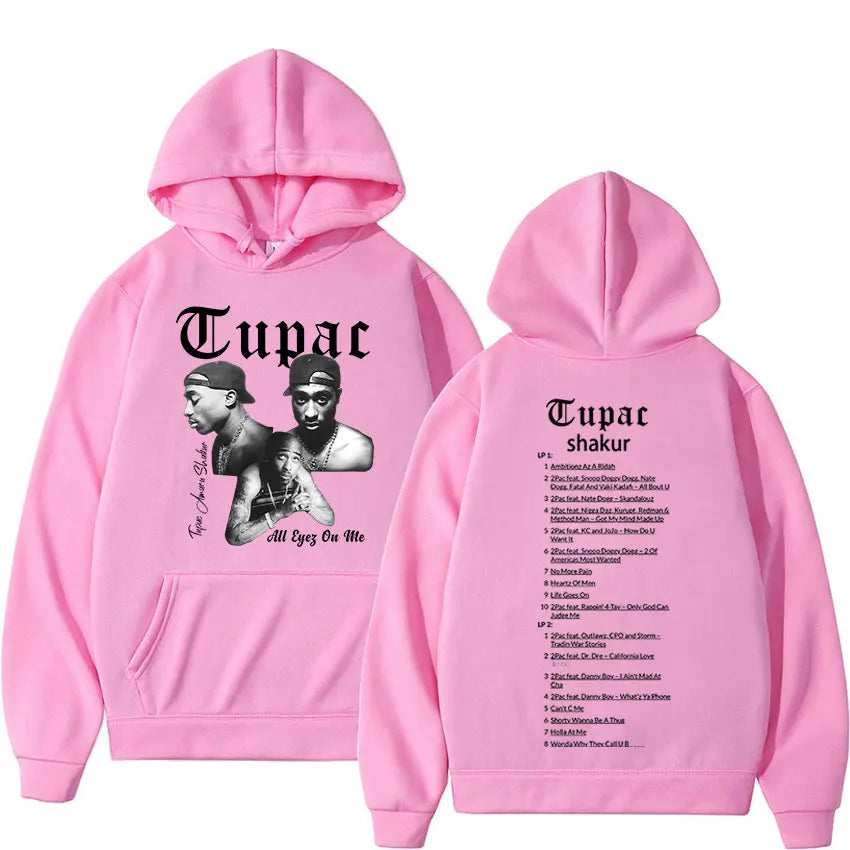 Tupac 2pac Hoodie Hip Hop Hoodies Pullover Hoodie Sweatshirt Hoody - Premium hoodies from Lizard Vigilante - Just $39.99! Shop now at Lizard Vigilante