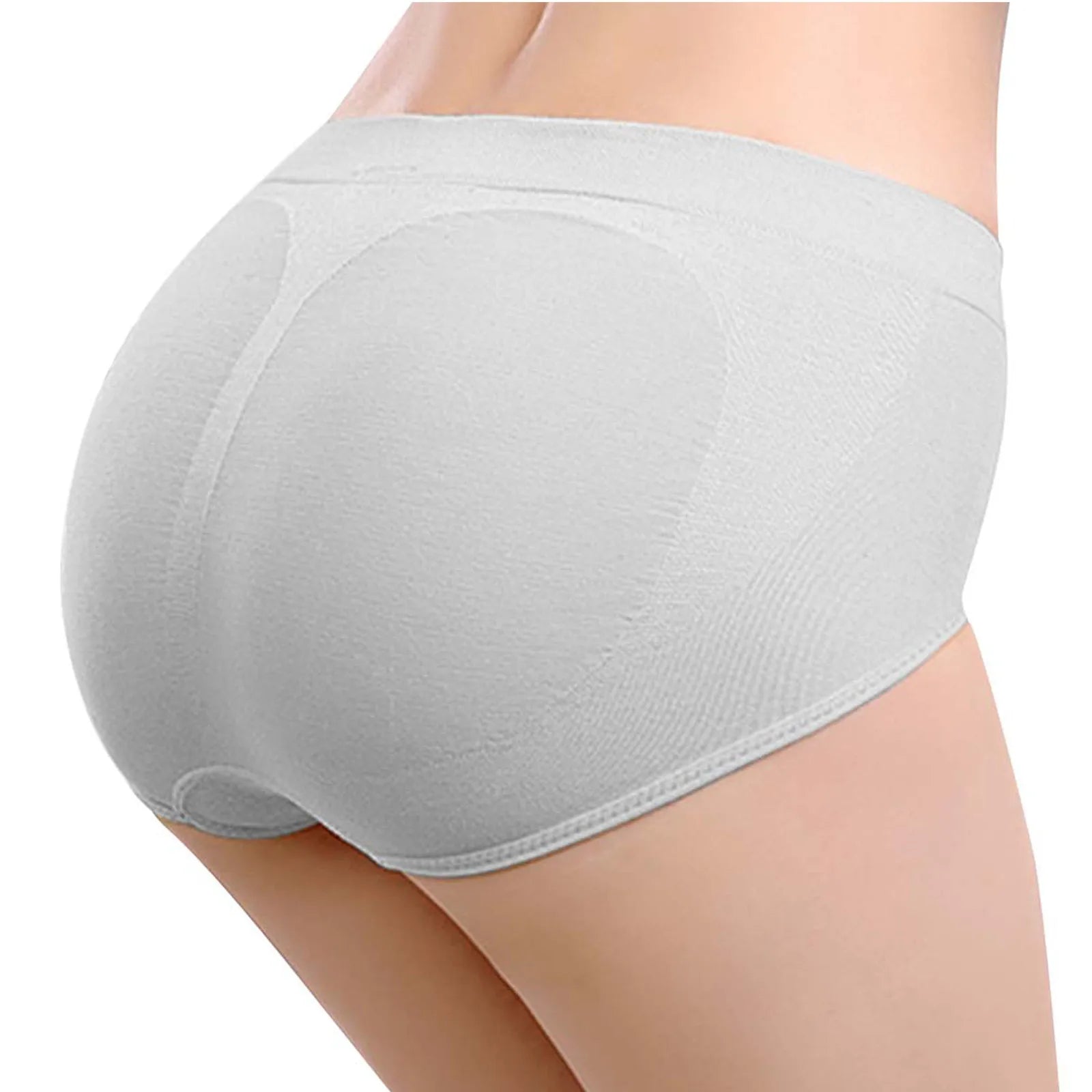 Women’s Soft Seamless Hip-Enhancing Padded Briefs – Butt Lift Panties, Comfort Fit, Full Coverage Underwear - Premium panties from Lizard Vigilante - Just $14.44! Shop now at Lizard Vigilante