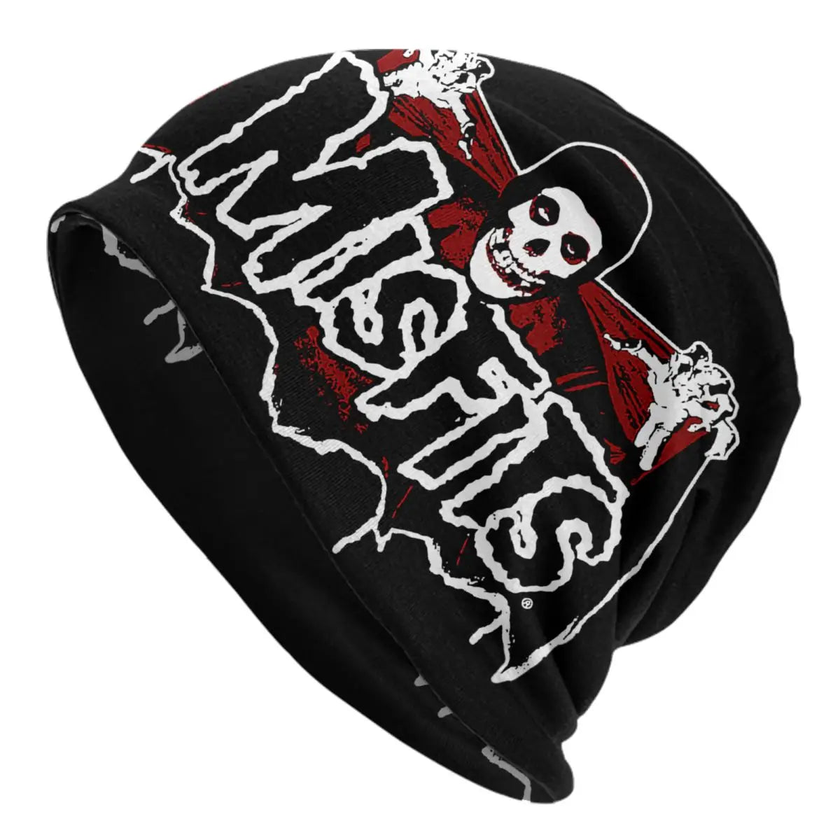 Custom Punk Rock Band Misfits Beanie - Unisex Winter Warm Knit Hat - Premium skull cap from Lizard Vigilante - Just $18.88! Shop now at Lizard Vigilante