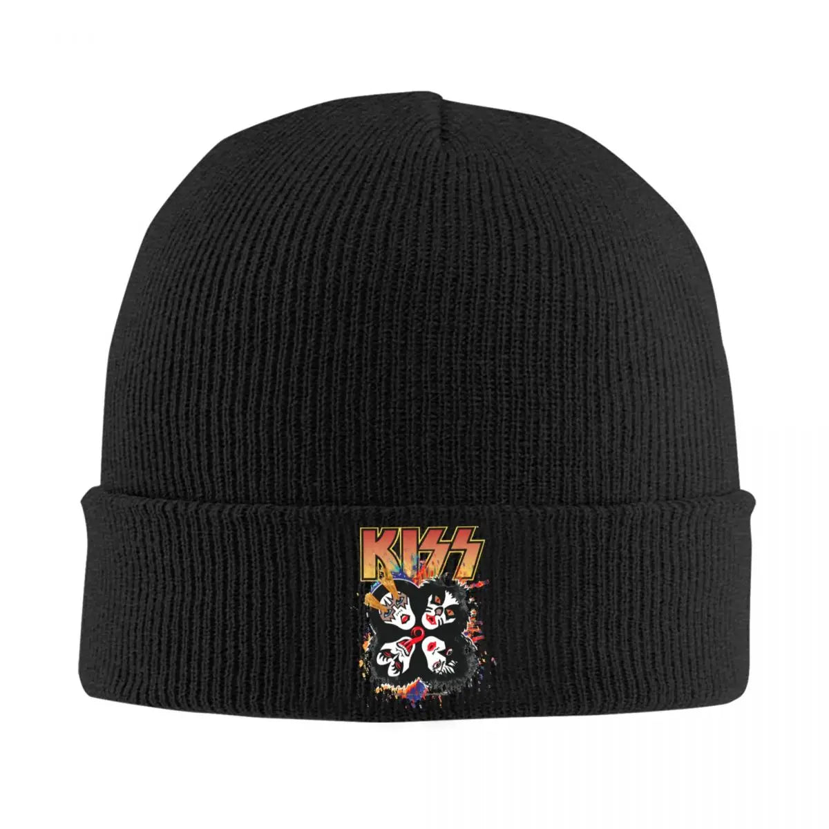 Mandatory KISS Rock & Roll Knit Beanie – Unisex Warm Winter Streetwear Hat for Music Lovers - Premium unisex beanie from Lizard Vigilante - Just $11.99! Shop now at Lizard Vigilante