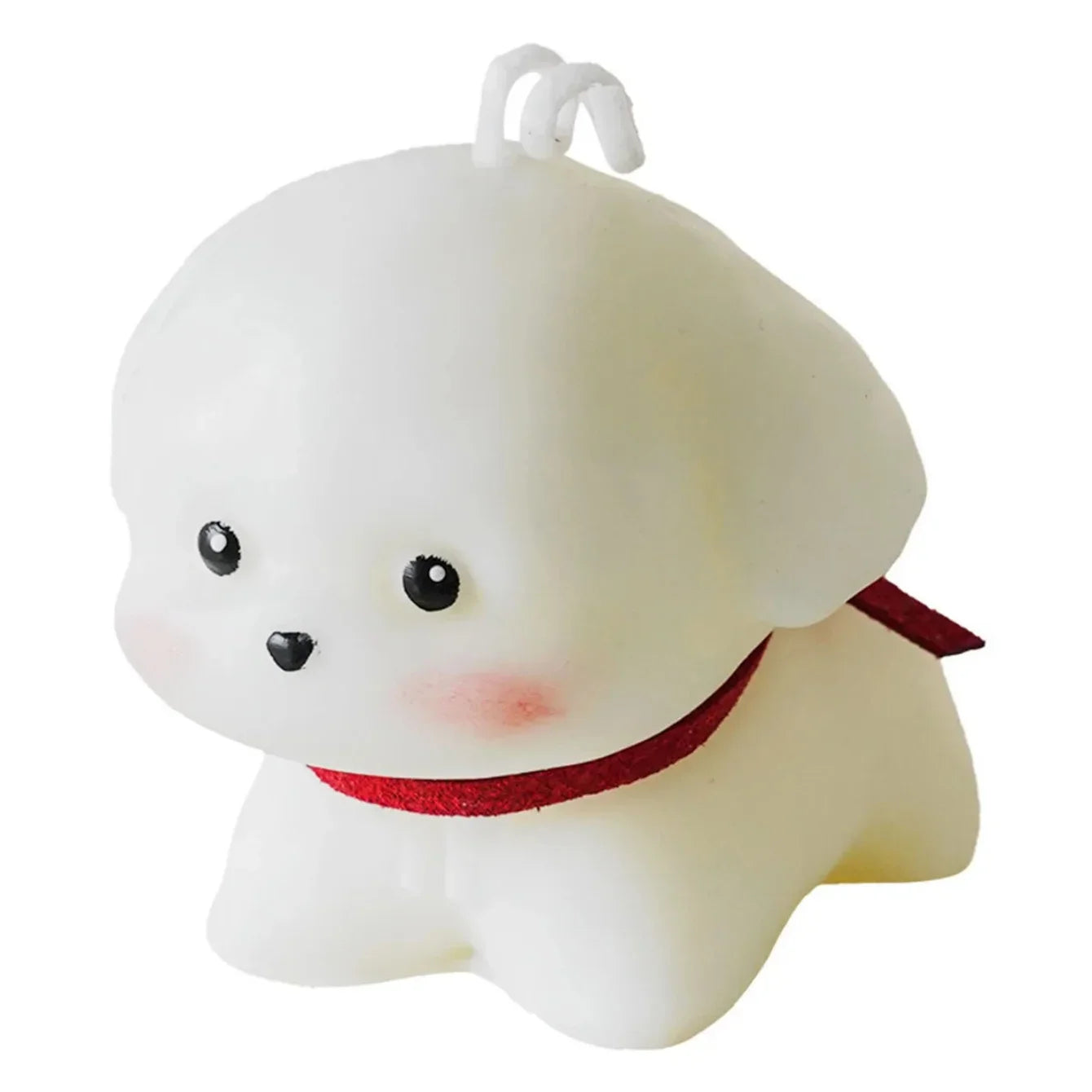 Burning 6h Cartoon 3D Cute White Puppy Candle Home Decor Candle Scented Candle Home Use Girl Aromatherapy Home Aromatic Candle