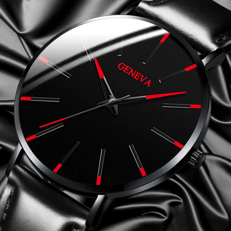 2025 New Mens Fashion Watches Luxury Ultra Thin Stainless Steel Mesh Strap Quartz Watch Rose Gold Men Watch Gifts Reloj Hombre - Premium  from Lizard Vigilante - Just $11.99! Shop now at Lizard Vigilante